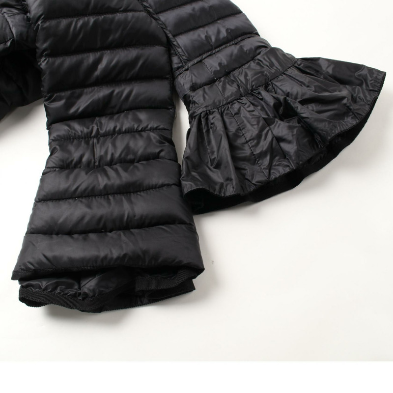 MONCLER FOULER 羽絨衣 4580999 尼龍 黑色 二手 女款-10