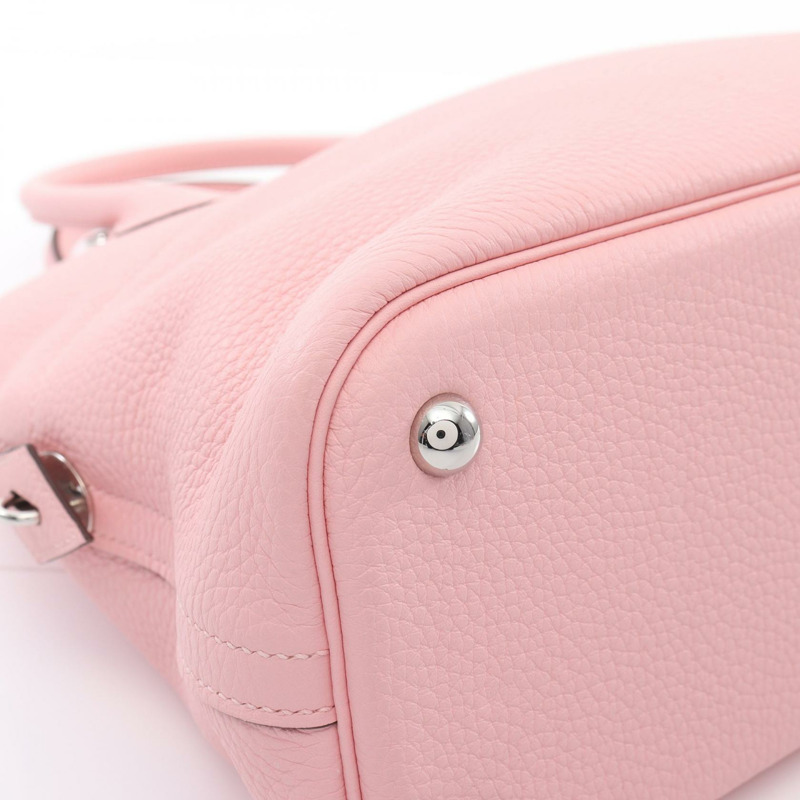 HERMES Bolide 31 Verso 手提單肩包 U Taurillon Clemence Rose sakura nata-6