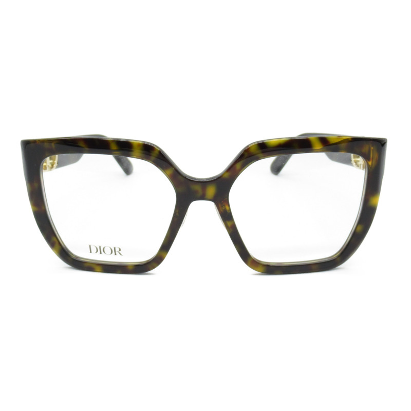 Dior Date系列眼鏡 30MONTAIS1F2000(55) 醋酸纖維 棕色玳瑁紋 全新 男女通用-0
