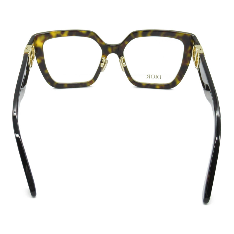 Dior Date系列眼鏡 30MONTAIS1F2000(55) 醋酸纖維 棕色玳瑁紋 全新 男女通用-2