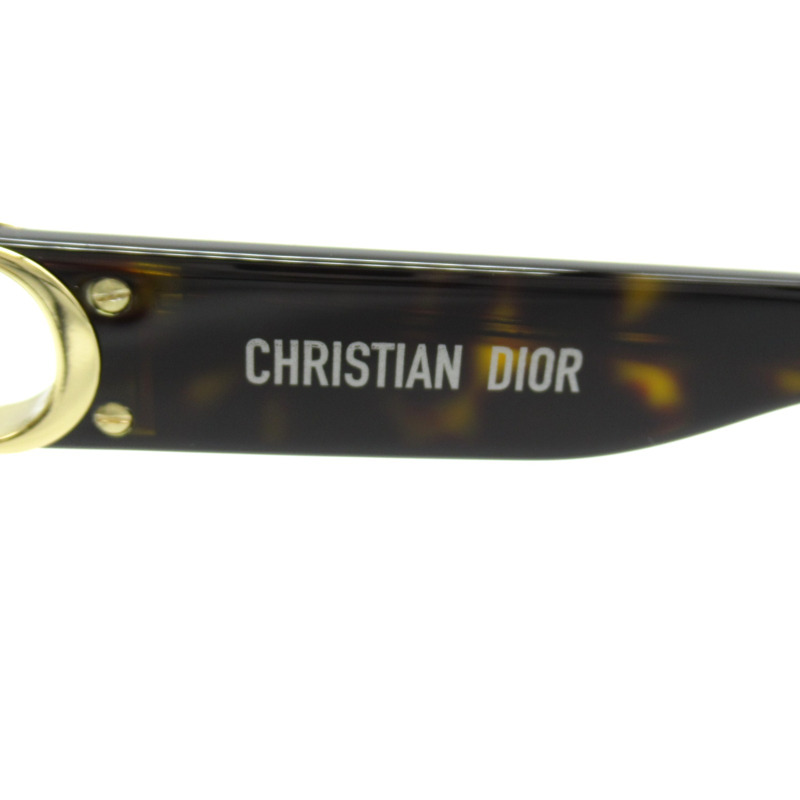 Dior Date系列眼鏡 30MONTAIS1F2000(55) 醋酸纖維 棕色玳瑁紋 全新 男女通用-4