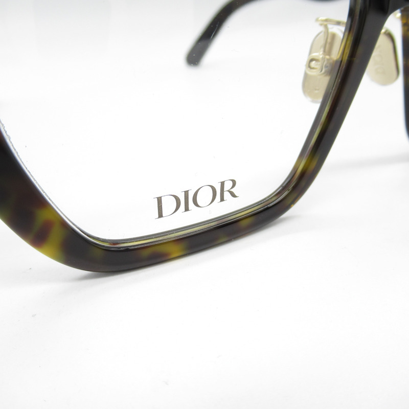 Dior Date系列眼鏡 30MONTAIS1F2000(55) 醋酸纖維 棕色玳瑁紋 全新 男女通用-7