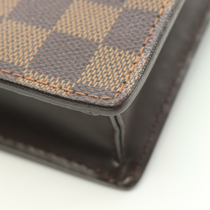 LOUIS VUITTON Portobello 斜背包單肩包 N45271 Damier Ebene 二手 女士-5