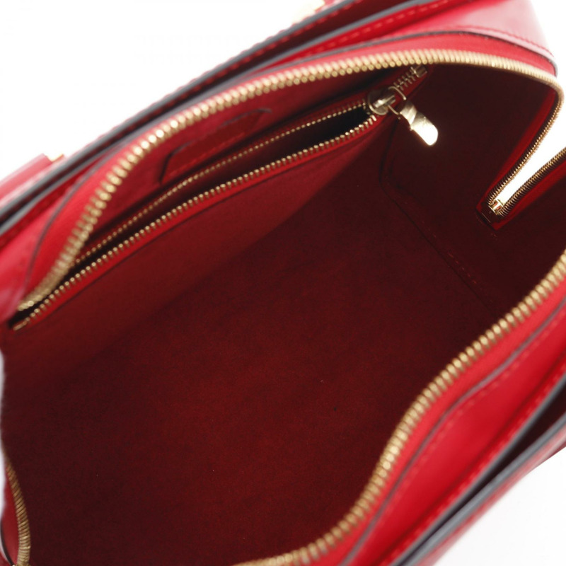 LOUIS VUITTON Pont neuf 手提包 M52057 Epi 皮革卡斯蒂利亞紅色二手女士 LV-2