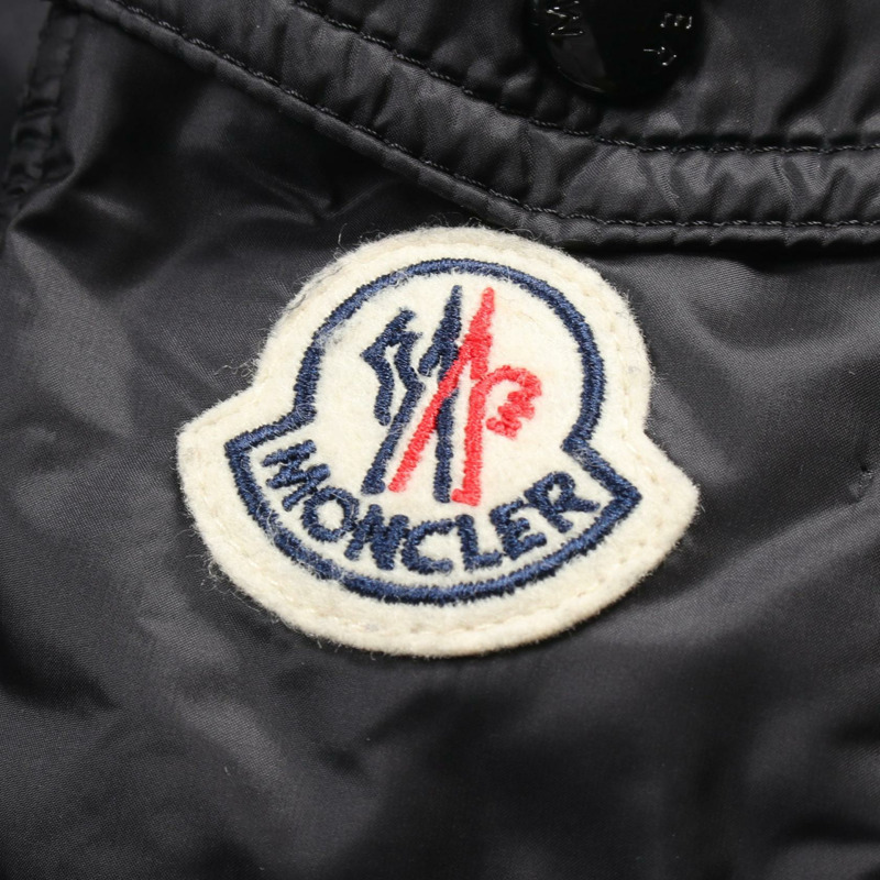 MONCLER BLES 羽絨外套 1A12800 尼龍 黑色 二手 女款-4