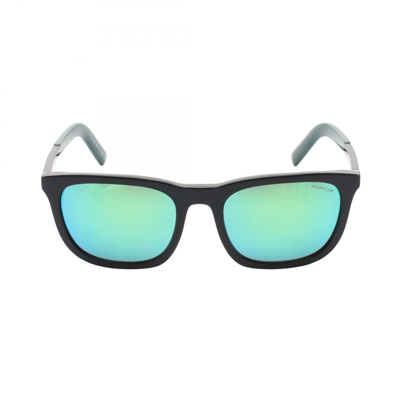 MONCLER 男士太陽眼鏡 029001Q 塑膠黑綠 全新-0