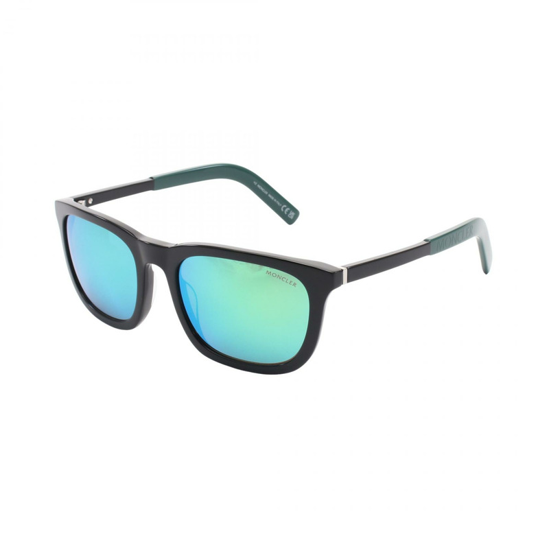 MONCLER 男士太陽眼鏡 029001Q 塑膠黑綠 全新-1