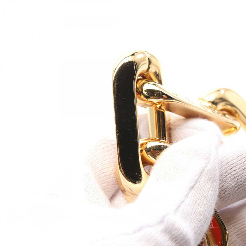 LOUIS VUITTON Coussin BB 兩用手提包 M22344 皮革亮片黑色二手女士 LV-4