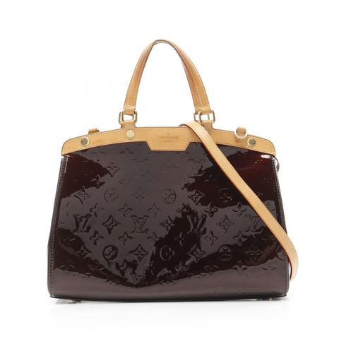 LOUIS VUITTON Blair MM Monogram Vernis Amaranth 手提包 M91619 皮革 紫色 二手 女士