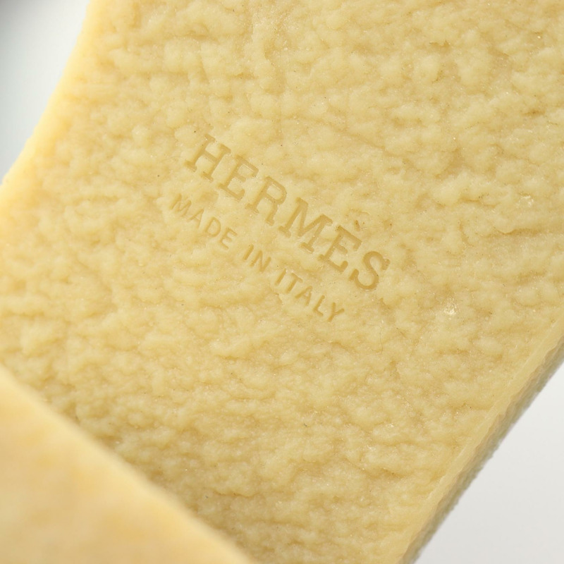 HERMES 莫卡辛迪迪樂福鞋 #37 高跟鞋 皮革 海軍藍 二手-5