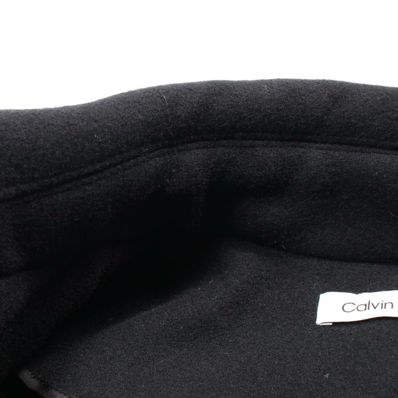 Calvin Klein 其他羊毛外套 黑色 二手 男式-5