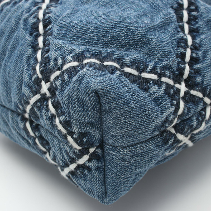 香奈兒 (CHANEL) 22 迷你鏈條肩背包 AS3980 牛仔藍 二手 女士 SHW 2way-6