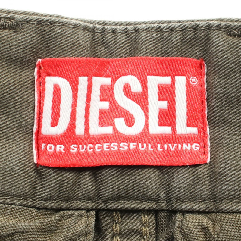 DIESEL P-YE 工裝褲 A15492 棉卡其色 二手男裝-2
