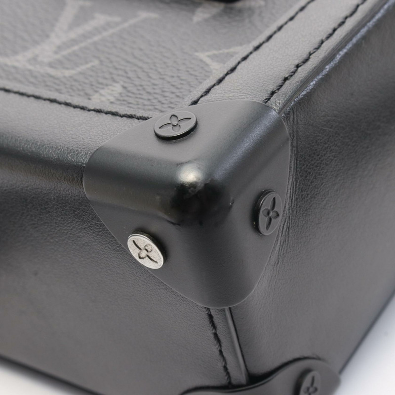 LOUIS VUITTON Vertical Trunk 穿戴式皮夾單肩包 M82077 字母圖案 二手-4