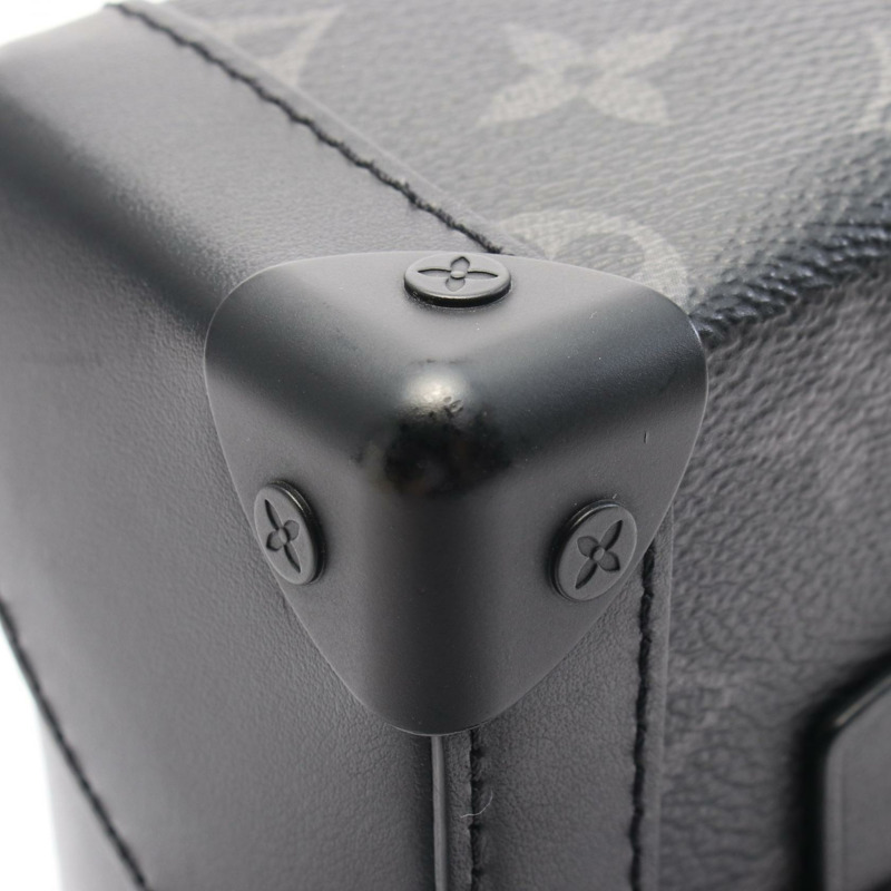 LOUIS VUITTON Vertical Trunk 穿戴式皮夾單肩包 M82077 字母圖案 二手-6