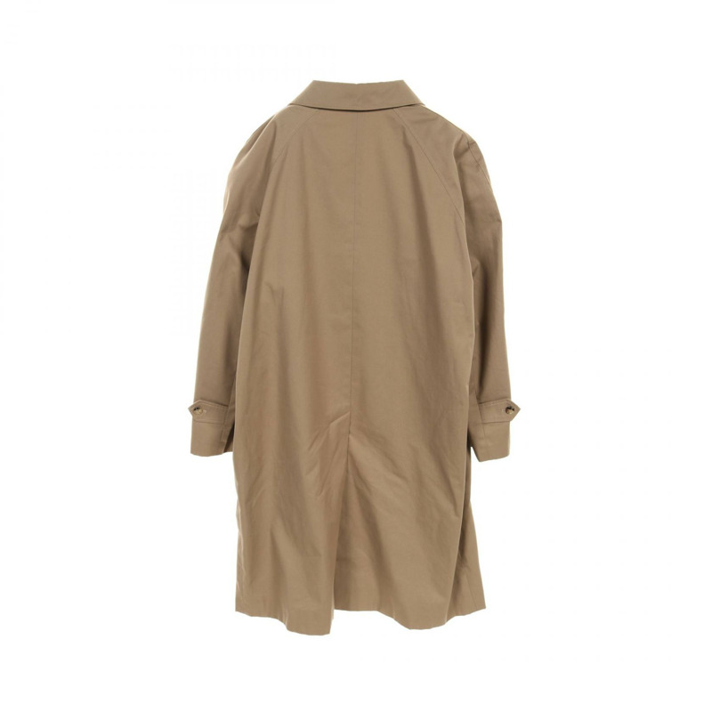 CELINE 超大風衣 其他外套 聚酯纖維/棉混紡 米色 二手 男款-1