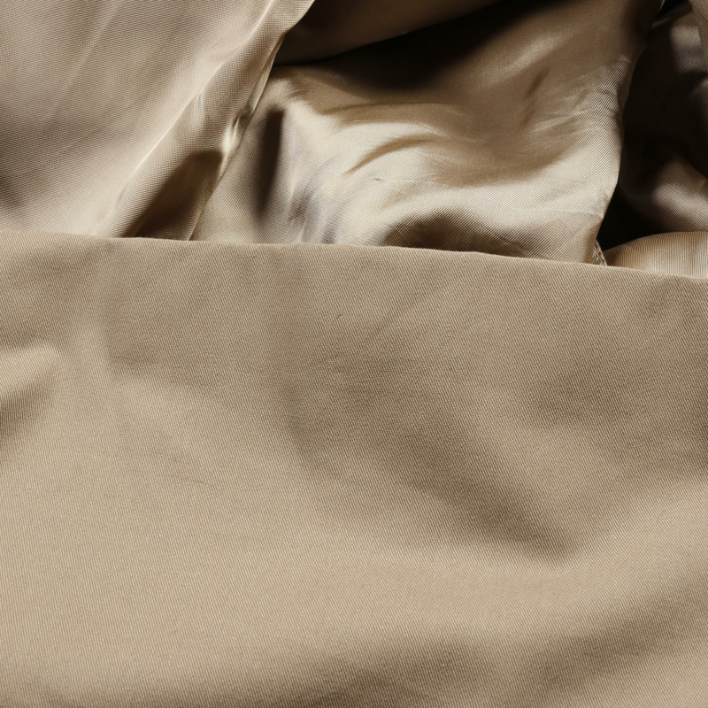 CELINE 超大風衣 其他外套 聚酯纖維/棉混紡 米色 二手 男款-5