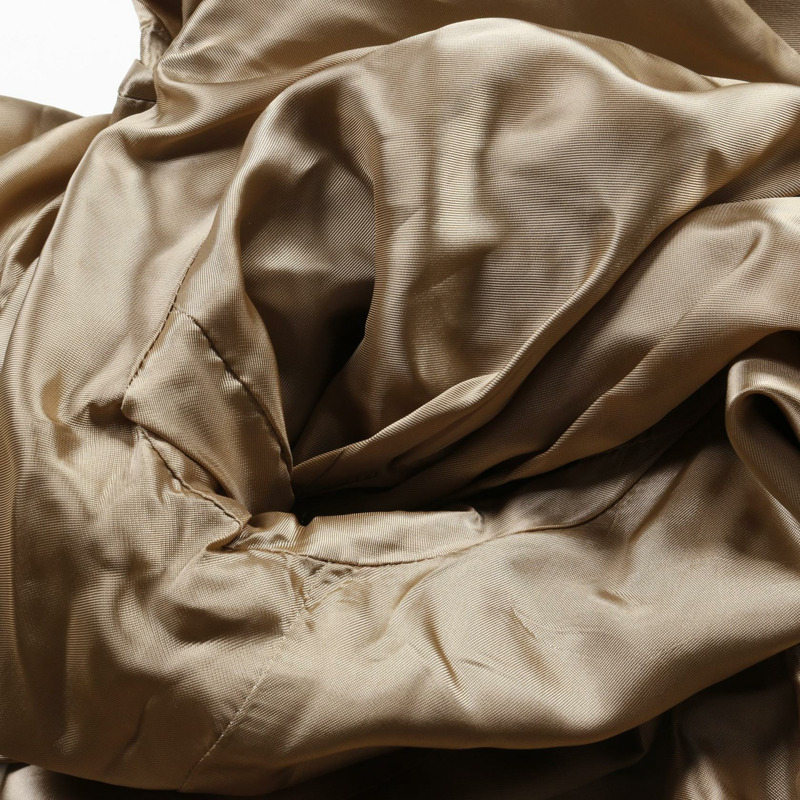 CELINE 超大風衣 其他外套 聚酯纖維/棉混紡 米色 二手 男款-8