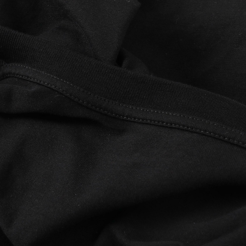 CELINE 短袖T卹 2X37A671Q 純棉 黑色 二手 男款 #XXL-6