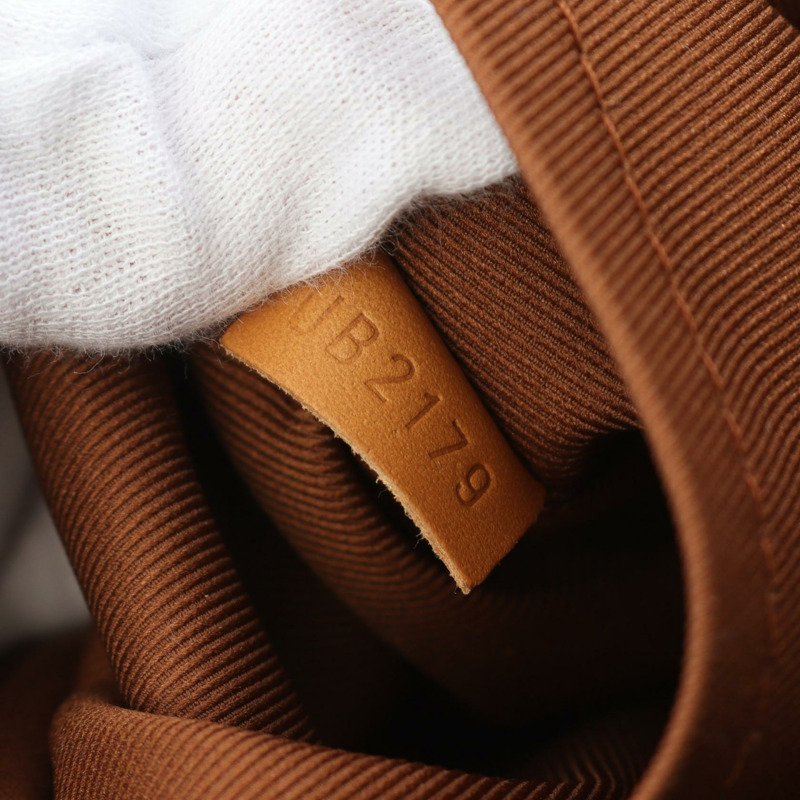 LOUIS VUITTON 軟帽旅行箱手提包 M44750 Monogram 皮革棕色二手 LV-5