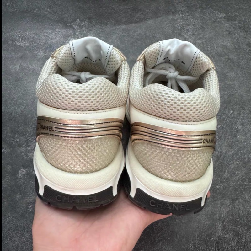 Chanel • 23a 玫瑰金角大王 運動鞋-7
