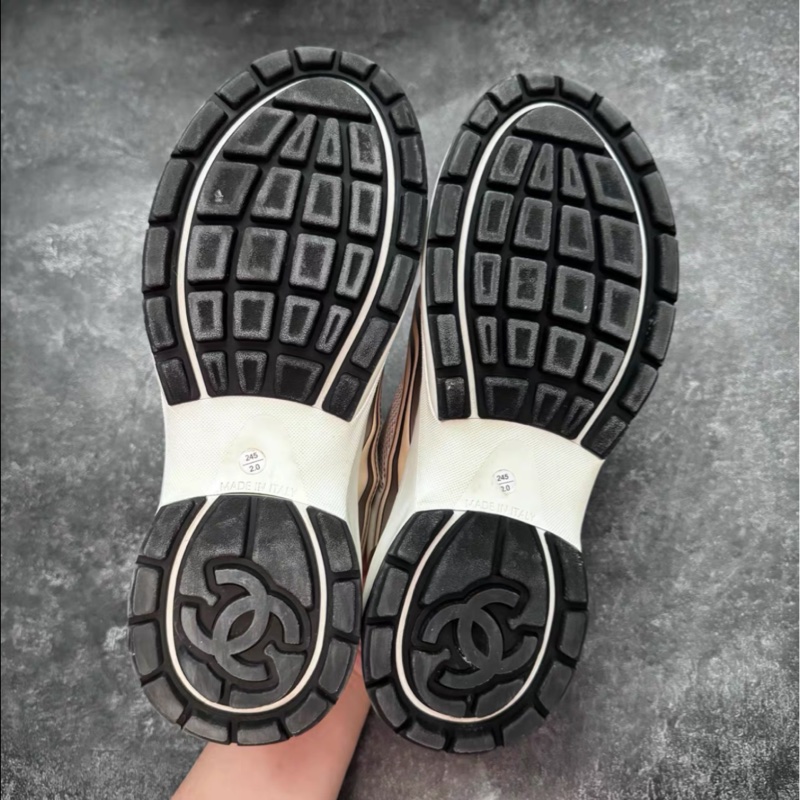 Chanel • 23a 玫瑰金角大王 運動鞋-8