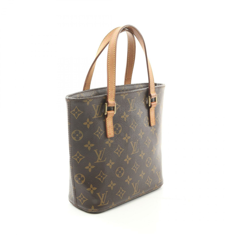 LOUIS VUITTON Vavin PM 手提包 M51172 Monogram 帆布皮革棕色二手女款-1