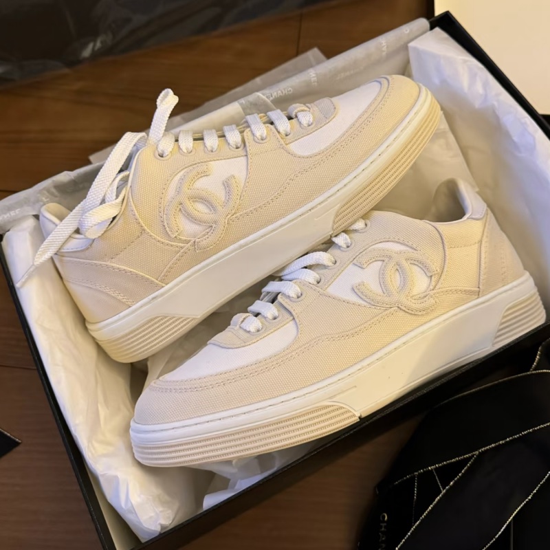 Chanel • 24c 米色空軍一號-1
