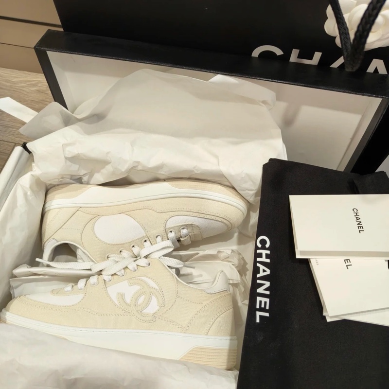 Chanel • 24c 米色空軍一號-3