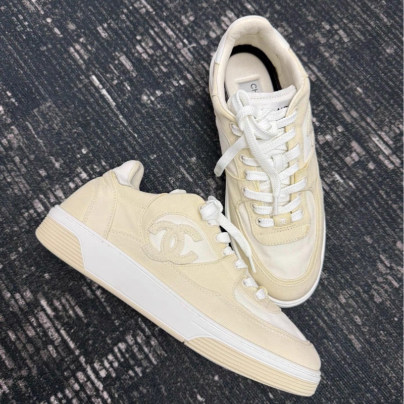 Chanel • 24c 米色空軍一號-6