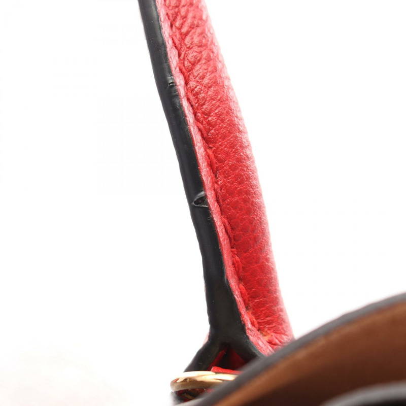 路易威登 Flandrin 托特包款單肩包 M41596 Monogram 帆布皮革 Cerise-6