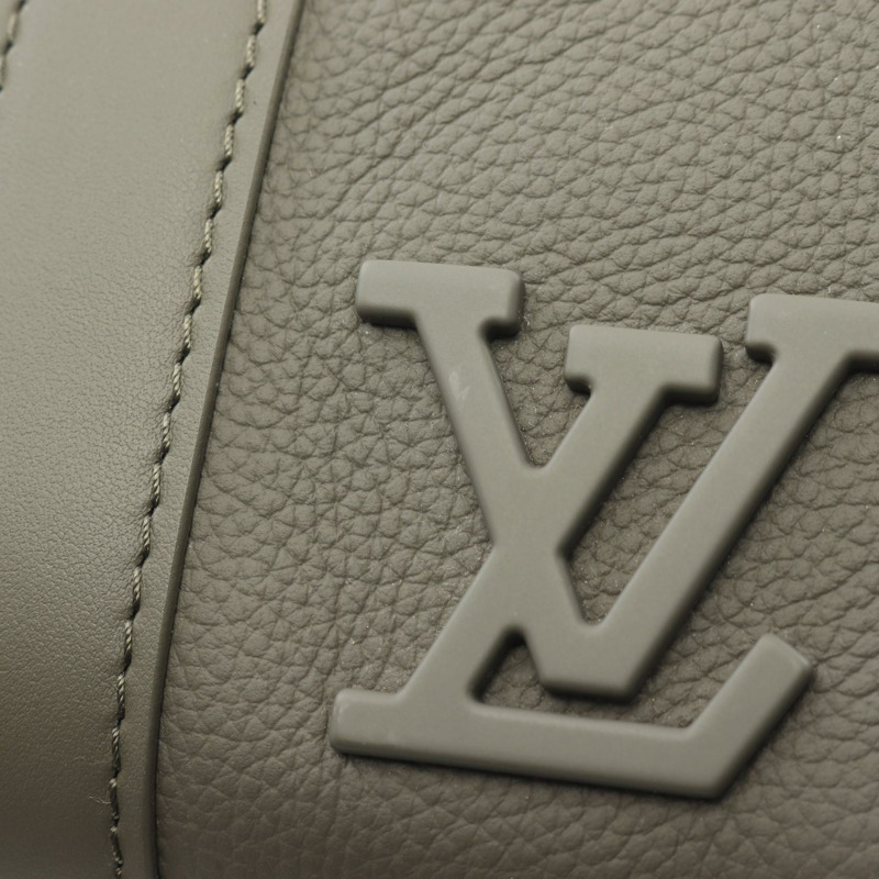 LOUIS VUITTON City Keepall LV 單肩包 M21437 Aerogram 皮革卡其色二手 LV-5
