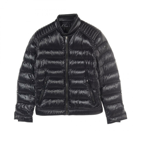 PRADA 羽絨外套 SGB608 尼龍黑色 二手男款