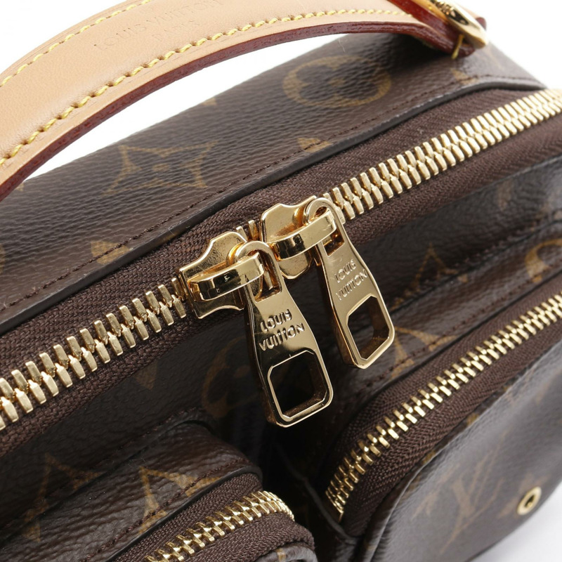 路易威登 Utility 斜背包 M80446 Monogram 棕色皮革-6