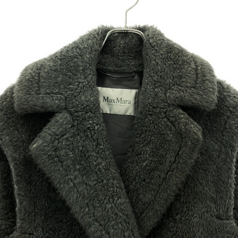 MAX MARA 泰迪熊馬甲 其他上衣 絲綢 灰色 二手 女款-2