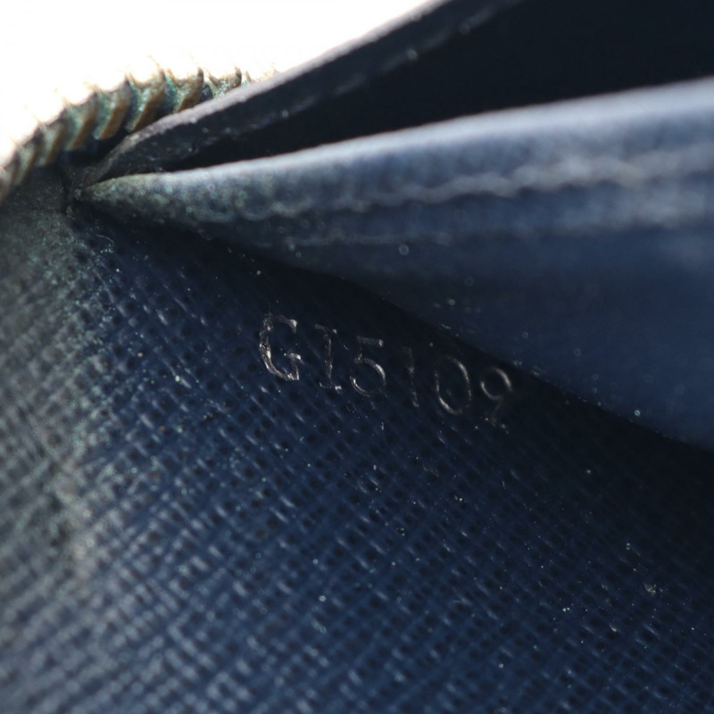 路易威登 Zippy 長版皮夾 M61873 Epi 皮革 靛藍色 二手-4