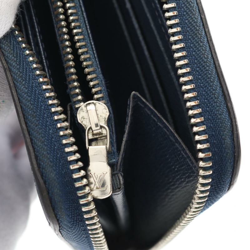 路易威登 Zippy 長版皮夾 M61873 Epi 皮革 靛藍色 二手-9