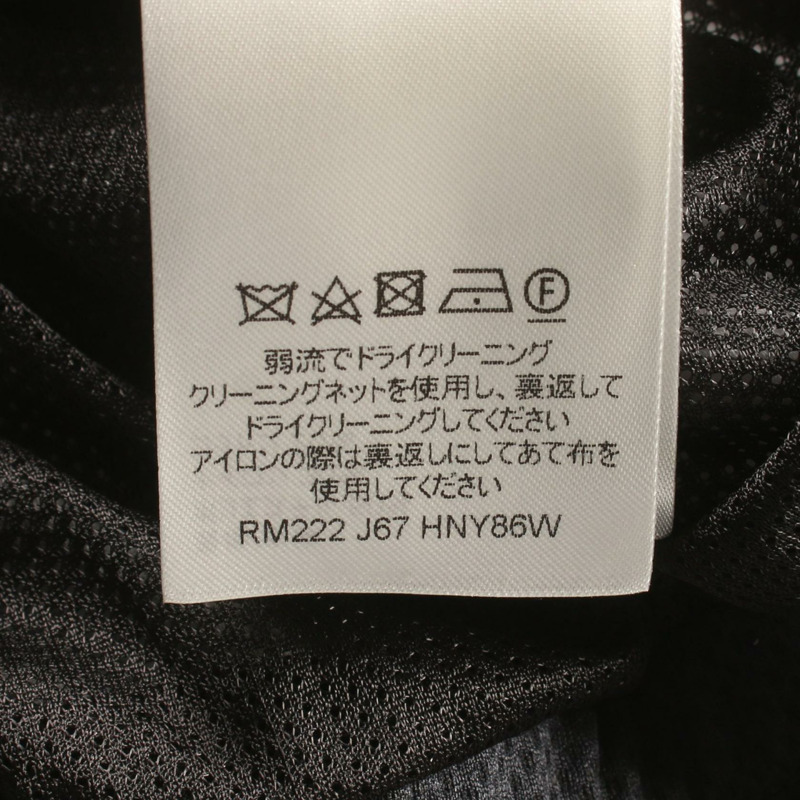 路易威登 (LOUIS VUITTON) LV 圖案裝飾曲棍球運動夾克 其他外套 尼龍 聚酯纖維/棉 白色 灰色 多色-5
