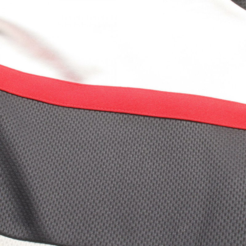 路易威登 (LOUIS VUITTON) LV 圖案裝飾曲棍球運動夾克 其他外套 尼龍 聚酯纖維/棉 白色 灰色 多色-8