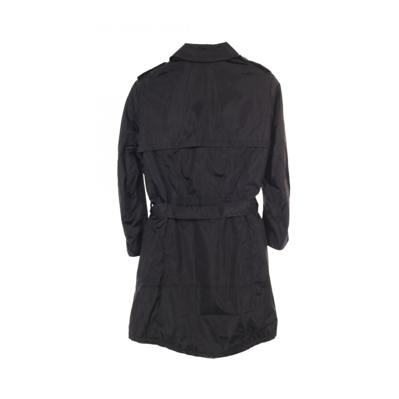 MONCLER LEMENEZ 風衣 4913700 聚酯纖維 黑色 二手 女款-1