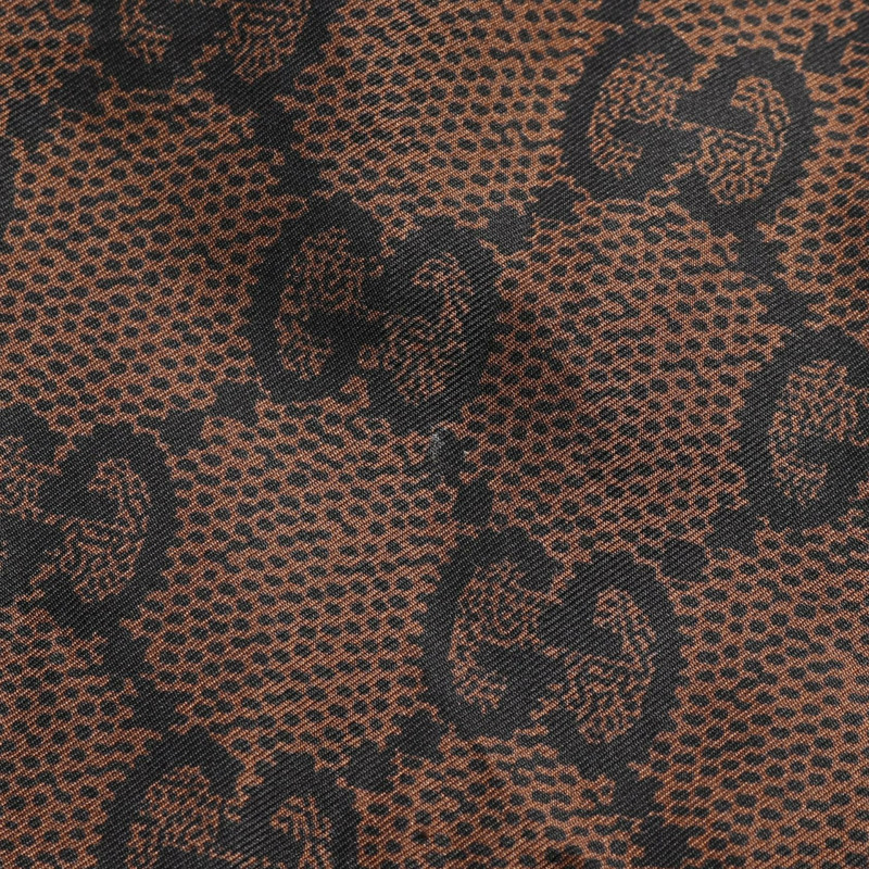 GUCCI GG Supreme 其他外套 625007 絲綢 棕色 二手 女款-11