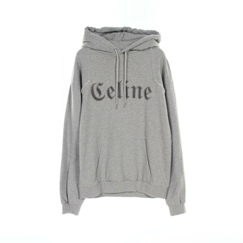 CELINE 連帽衫 2Y588670Q 棉 灰色 二手 男款
