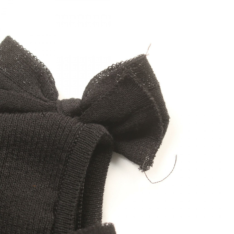 CHANEL T卹 P35209K02068 棉質尼龍黑色二手女款 42 碼-4