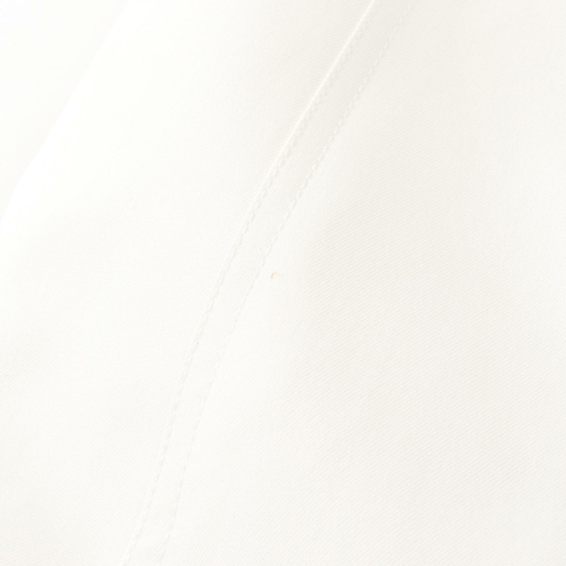 路易威登 LV YK 技術斜紋布中長裙 白色 二手 女款 36碼-6