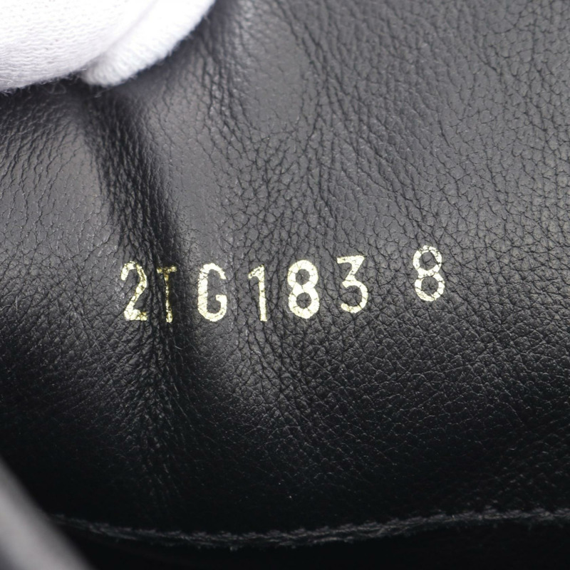 PRADA Re-Nylon Macro 高筒運動鞋 2TG183 尼龍皮革 黑色 二手 男款 #8-5