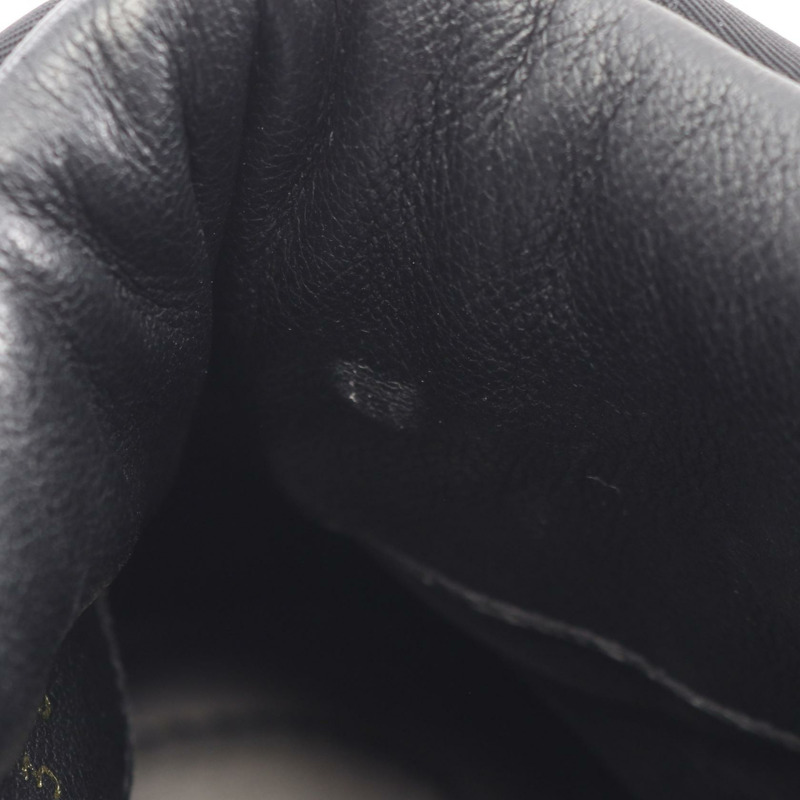 PRADA Re-Nylon Macro 高筒運動鞋 2TG183 尼龍皮革 黑色 二手 男款 #8-6