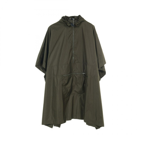 MONCLER 斗篷 3G00020 聚酯纖維 卡其色 二手 女款