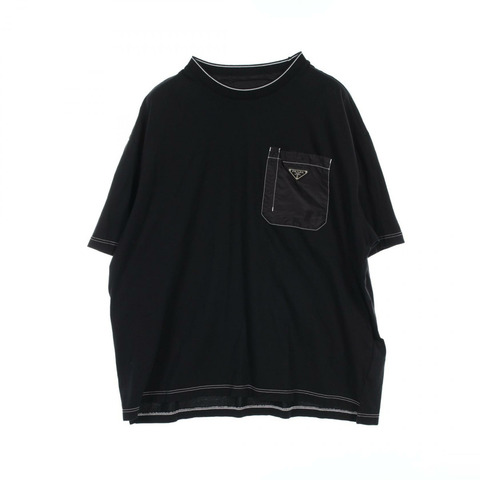 PRADA T卹 UJN790 棉黑色 二手男款