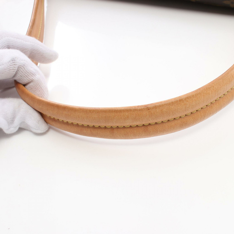 LOUIS VUITTON Beverly MM 肩背包 M40121 Monogram 帆布 棕色 二手 女士 LV-7