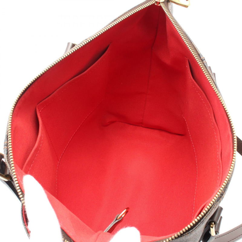 路易威登 Totally PM 手提單肩包 N41282 Damier 皮革 Ebene 二手-2